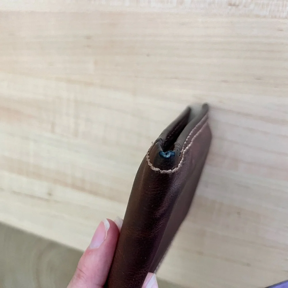Columbia Dark Brown Leather Wallet